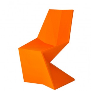 菱形餐椅設計師玻璃鋼塑料靠背休閒洽談餐椅