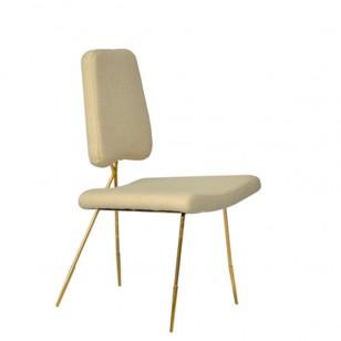 馬克西姆餐椅輕奢椅子簡約現代布藝椅