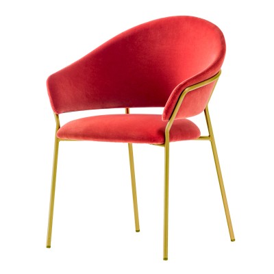 爵士扶手椅/輕奢餐椅酒店餐廳椅簡約靠背椅