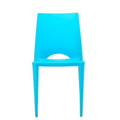 簡約塑料餐椅戶外疊放椅子