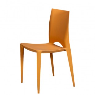 簡約塑料餐椅戶外疊放椅子