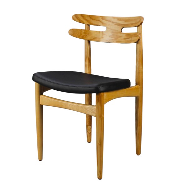 婆羅門椅/北歐設計師簡約創意軟包實木餐椅