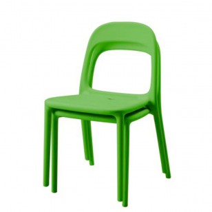 烏爾班椅/設計師簡約現代塑料餐椅洽談接待椅