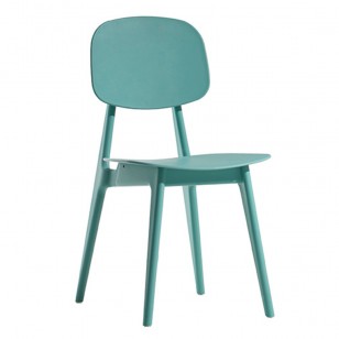 淘椅/北歐丹麥設計師塑料餐椅簡約馬卡龍風靠背椅子