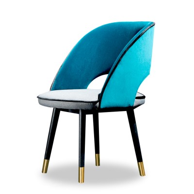 科萊特椅/簡約餐椅/設計師椅子輕奢單椅現代靠背椅