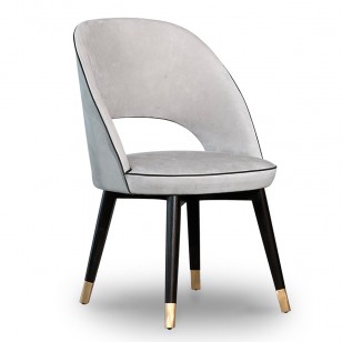 科萊特椅/簡約餐椅/設計師椅子輕奢單椅現代靠背椅
