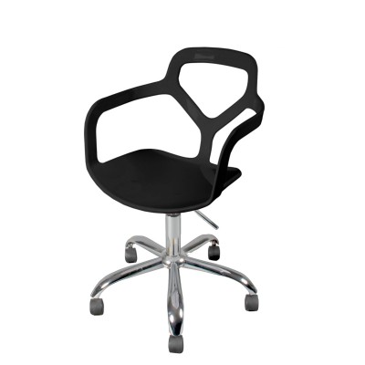 哈利扶手椅/簡約堆疊餐椅休閑轉椅