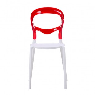 韋恩椅/簡約餐椅/現代設計師透明塑料椅子餐廳靠背椅