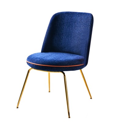 默溫餐椅/簡約現代布藝椅子