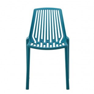 簡約塑料靠背餐椅現代堆疊放戶外椅子