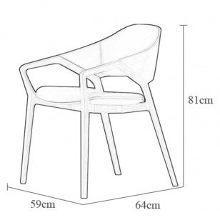 愛可椅簡約實木餐椅/現代皮藝扶手椅
