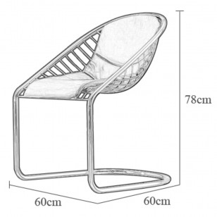 簾幕椅中古風不鏽鋼餐椅簡約現代皮藝軟包椅子