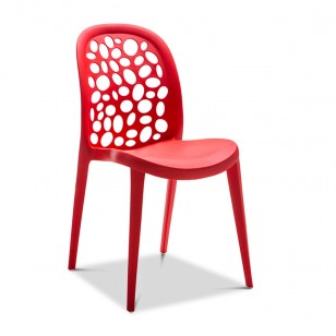 格蕾斯椅簡約塑料彩色白色餐椅洽談靠背椅子