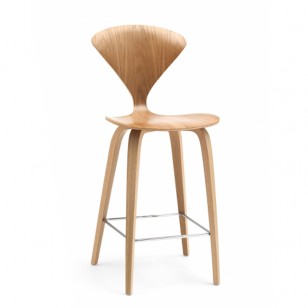 Cherner Barstool徹納酒吧椅設計師實木彎板簡約高腳吧凳