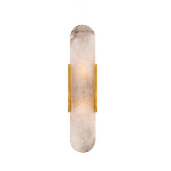 Melange Elongated Sconce混雜長型壁燈/簡約雲石床頭燈現代銅燈