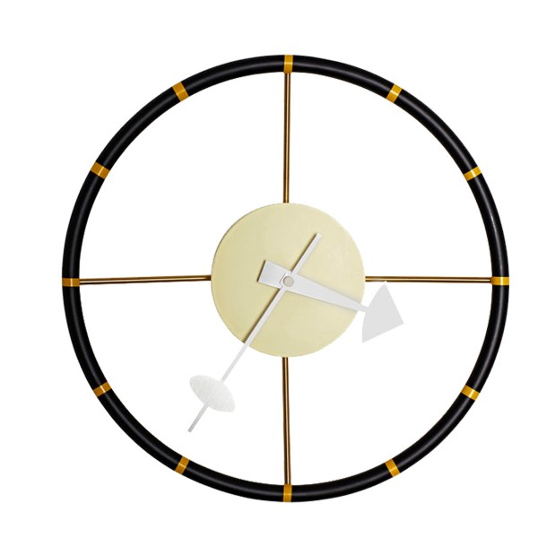 Steering Wheel Clock 方向盤掛鐘/北歐設計師創意牆飾