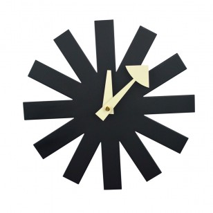 Asterisk Clock尼爾森星號掛鐘北歐現代客廳臥室金屬牆飾