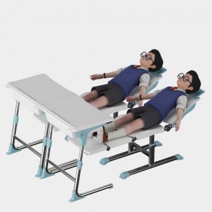 人體工學可升降課桌椅(鯤鵬)