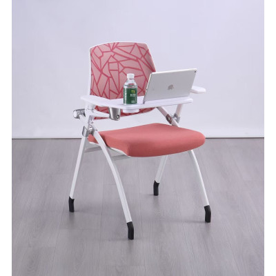 多款式簡約靠背椅可移動休閒培訓椅