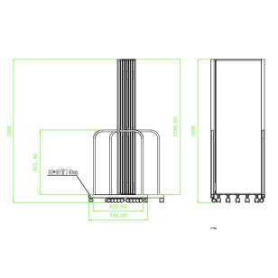大型可移動屏風