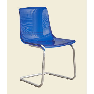 現代簡約不鏽鋼腳休閒椅