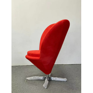 北歐風簡約心形單人沙發