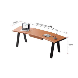 簡約現代單位辦公桌單人電腦桌