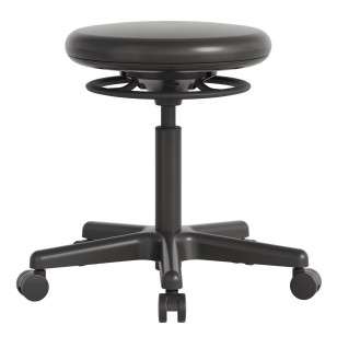 帶滑輪可旋轉辦公圓凳