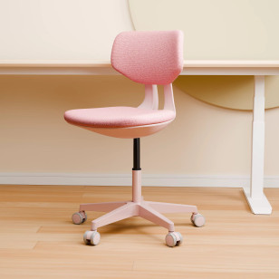 北歐風簡約帶滑輪可旋轉辦公椅