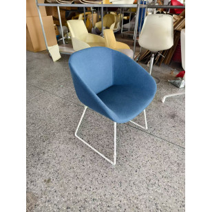 北歐風簡約軟墊休閒椅