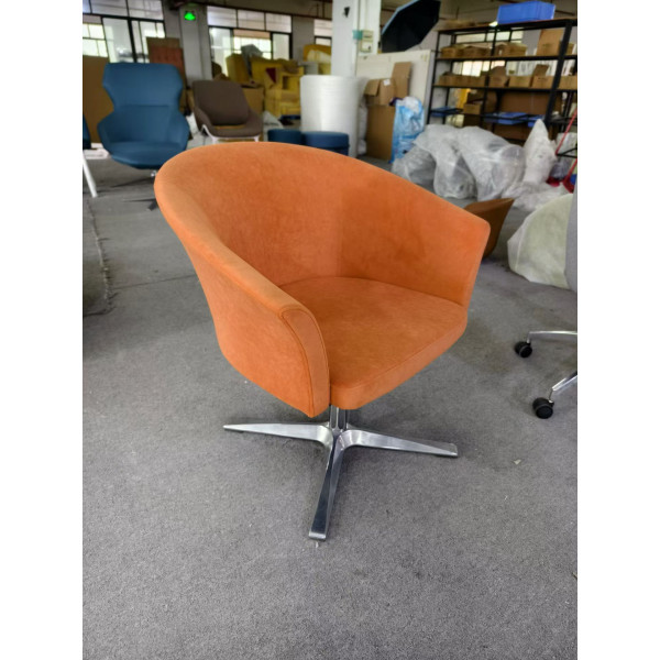 北歐風簡約軟墊金屬腳休閒沙發