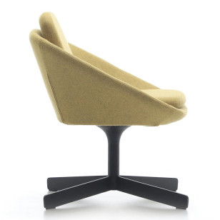 北歐風軟墊金屬四星腳休閒沙發