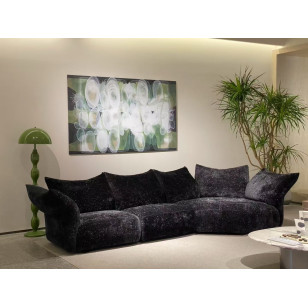 北歐風簡約多人沙發