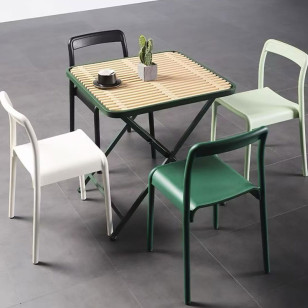 簡約北歐風鏤背休閒椅