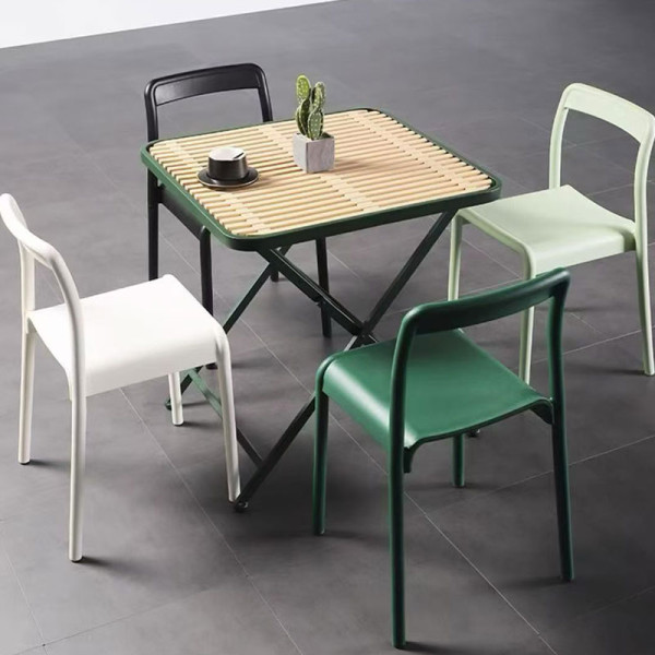 簡約北歐風鏤背休閒椅