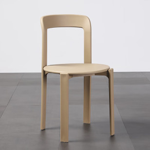 簡約北歐風靠背圓凳休閒椅