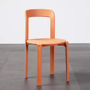 簡約北歐風靠背圓凳休閒椅