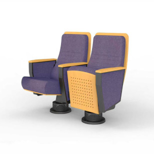 高級帶手寫板禮堂椅會議椅