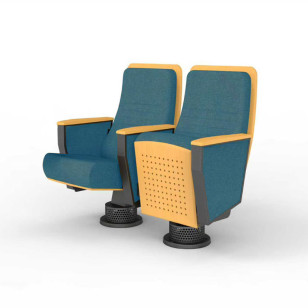 高級帶手寫板禮堂椅會議椅