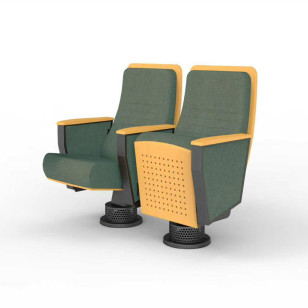 高級帶手寫板禮堂椅會議椅