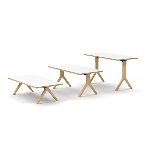 簡約木質餐桌茶几