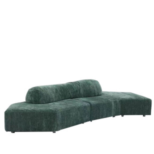 簡約歐美風灰色多人組合沙發