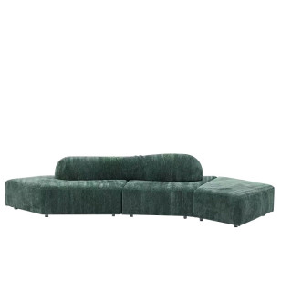 簡約歐美風灰色多人組合沙發