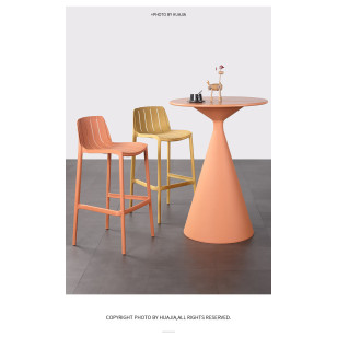 歐美風創意圓形茶几