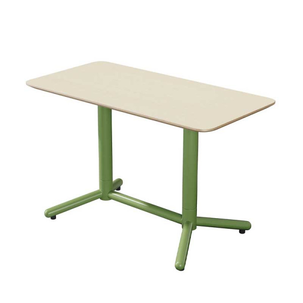 簡約四叉腳長方桌