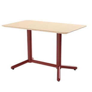 簡約四叉腳長方桌