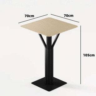 簡約 D70*W70*H105cm方面方腳咖啡桌