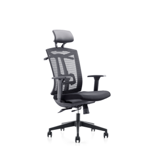 搖擺斜躺金屬絲網扶手椅帶3D可調臂辦公椅