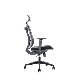 搖擺斜躺金屬絲網扶手椅帶3D可調臂辦公椅