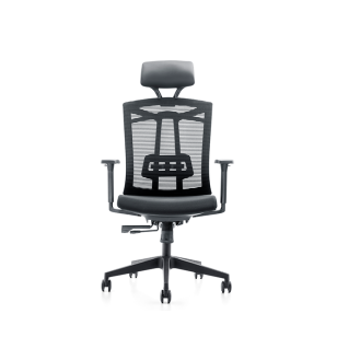 搖擺斜躺金屬絲網扶手椅帶3D可調臂辦公椅